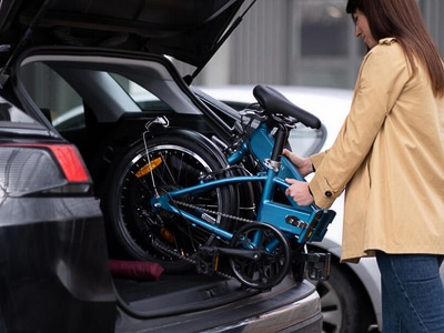 bicicleta electrica plegable decathlon