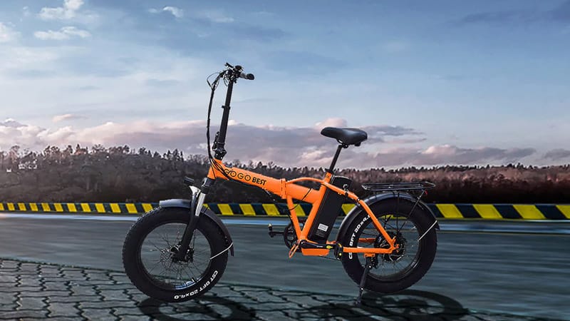 fat bike eléctrica plegable